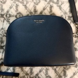 Navy Kate Spade dome crossbody